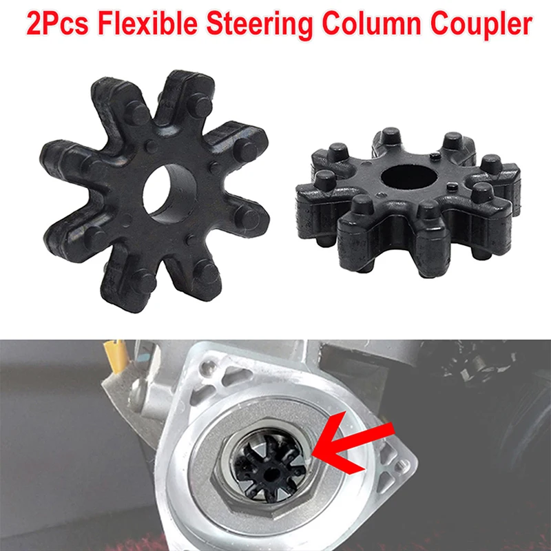 2pcs Flexible Steering Column Coupler2pcs Coupling 563152K000FFF for HYUNDAI Elantra Azera Fit KIA Optima Cadenza Forte Soul