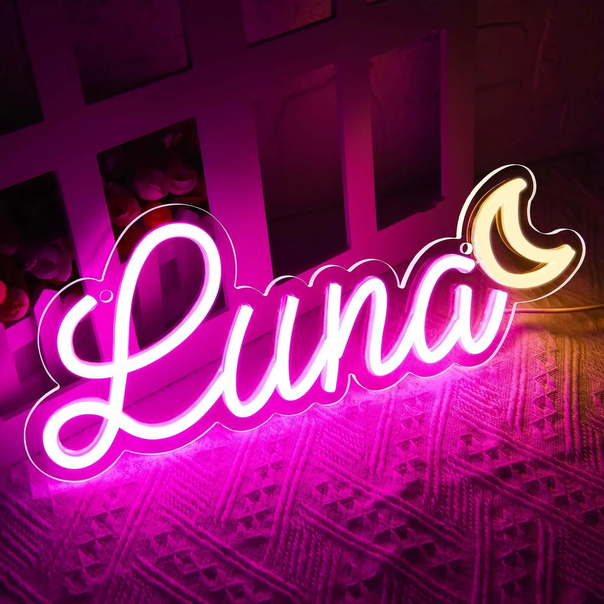 

Персонализированное имя, неоновый свет, семейный свадебный детский день рождения, индивидуальное освещение, знаки, светодиодные неоновые настенные декоративные светильники для помолвки, подарки