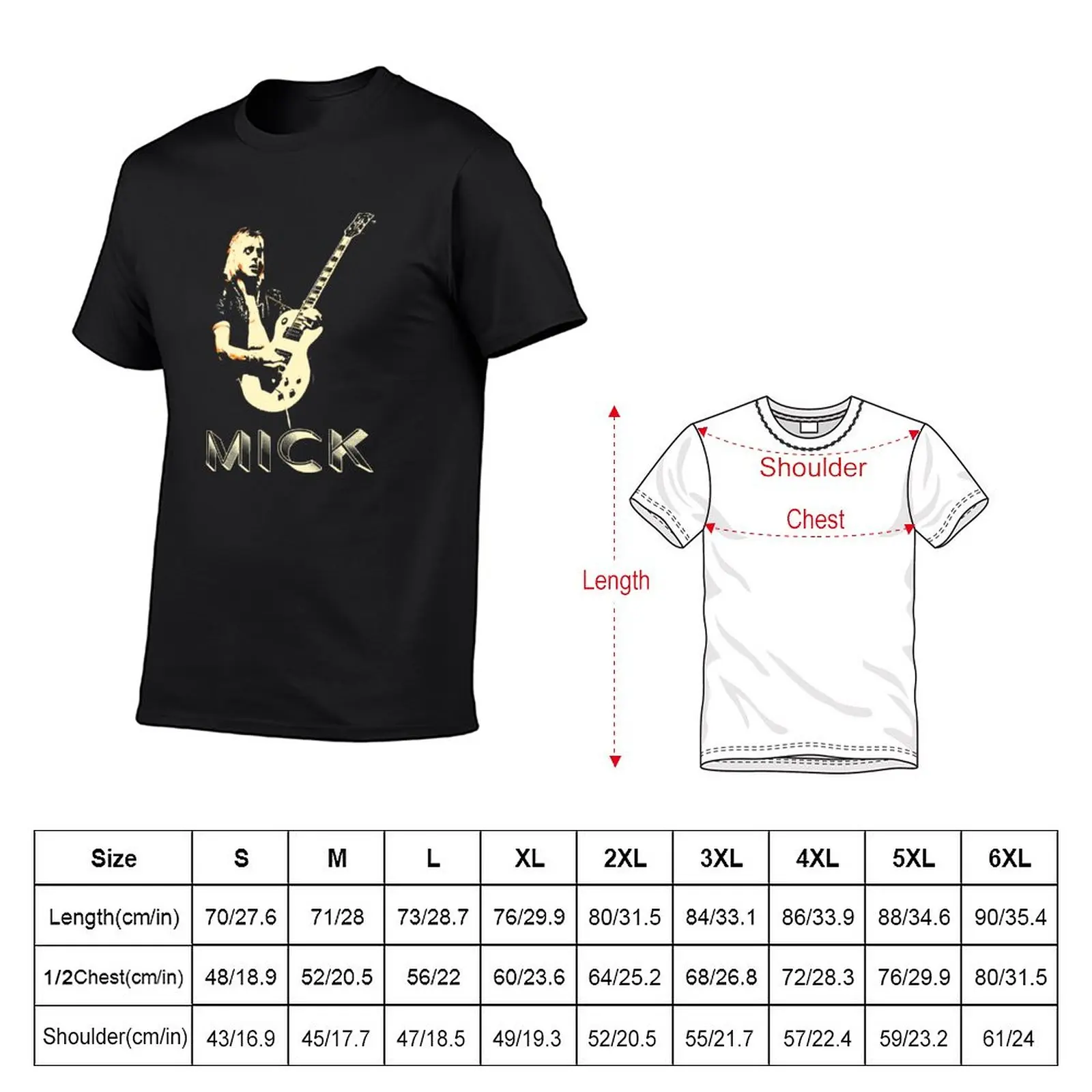 New Mick T-Shirt black t shirt black t shirts custom t shirt clothes for men
