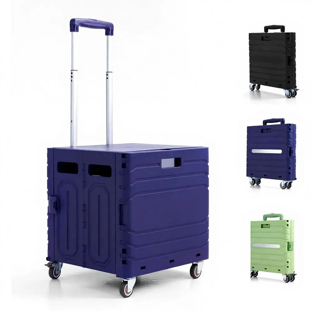 

Портативная складная тележка-ящик на колесах с крышкой для продуктов, сада, офиса, хранения, инструментов учителя