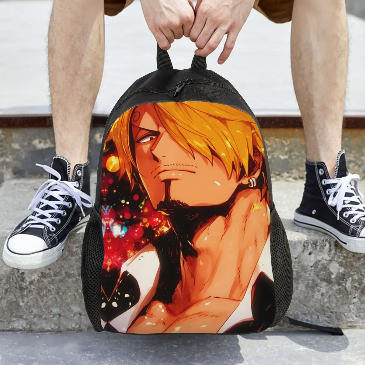 

Рюкзак Sanji Vinsmoke-5, Лидер продаж, рюкзак большой емкости, детская сумка для книг, школьная сумка, сумки на плечо для мужчин и женщин