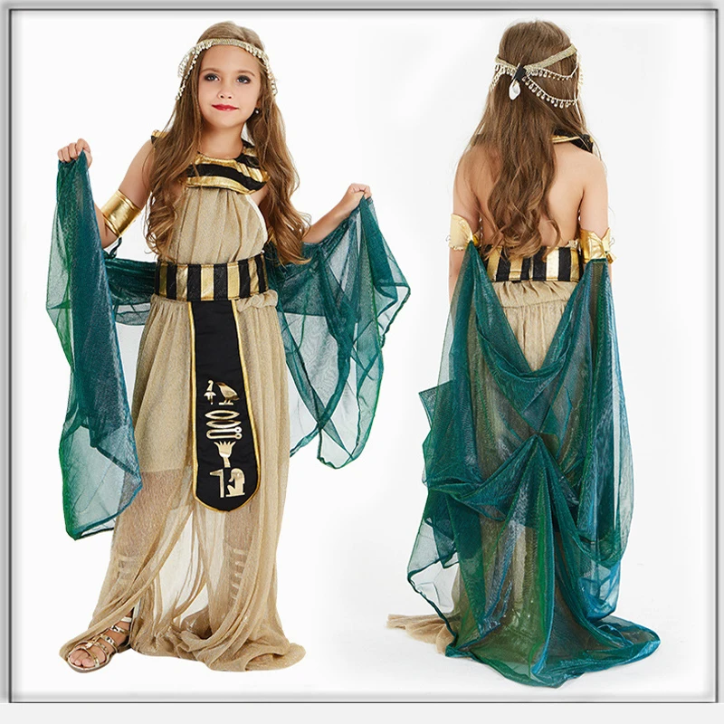 أزياء الهالوين التنكرية للملك كليوباترا، ابن فرعون را، ملك مومسيف، أزياء مسرح الأدوار للذكور والإناث