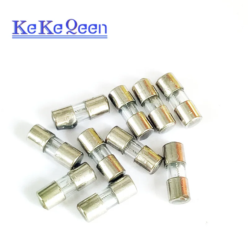 

200pcs 3.6*10mm 3.6x10 250V F1A F2A F5A fast glass fuse without lead wire 3.6*10 glass slow fuse T1A T2A T5A New Free shipping