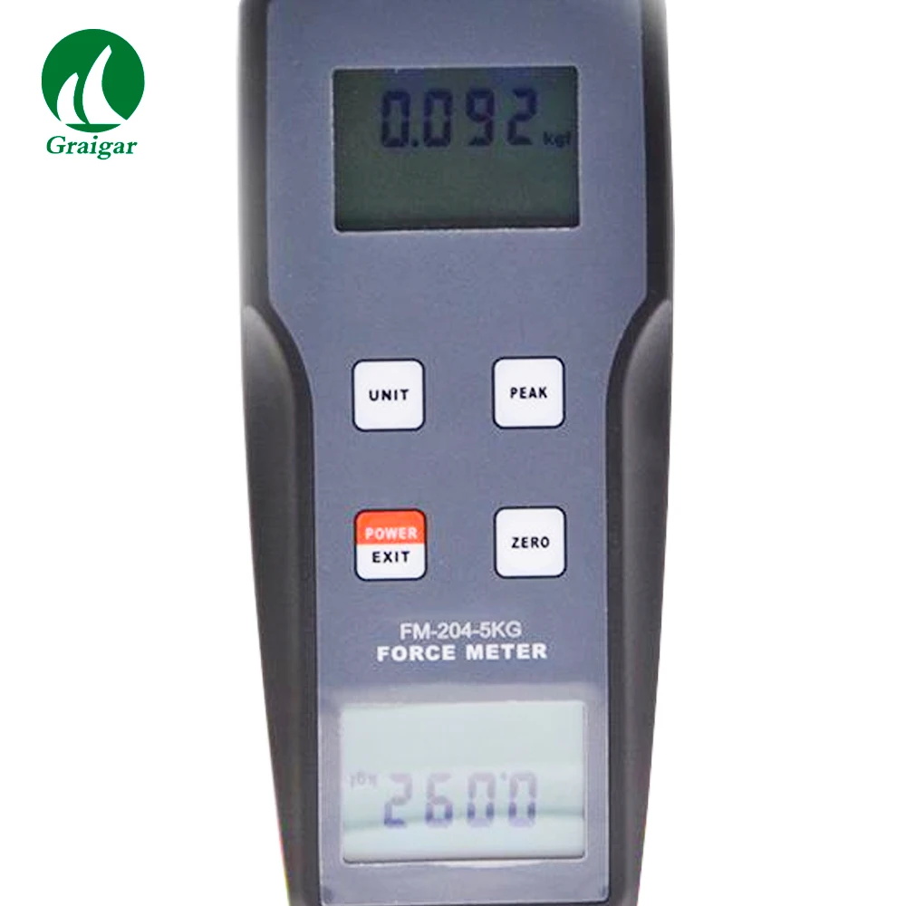 FM-204 Digital Dynamometer Measuring Instruments Thrust Analog Push Pull Force Gauge used Electronics, Building Hardware