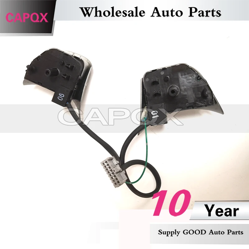 CAPQX For Nissan Sunny / March 2011-2015 Auto Multifunction Steering Wheel Audio Button Audio bluetooth cruise control switch