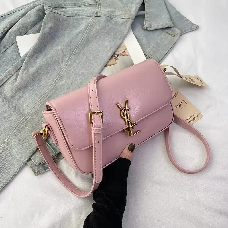 

2025 New! Women's Elegant Square Tofu Bag - Premium Material, Shoulder/Crossbody Dual Design, Versatile Work/Daily Accessory