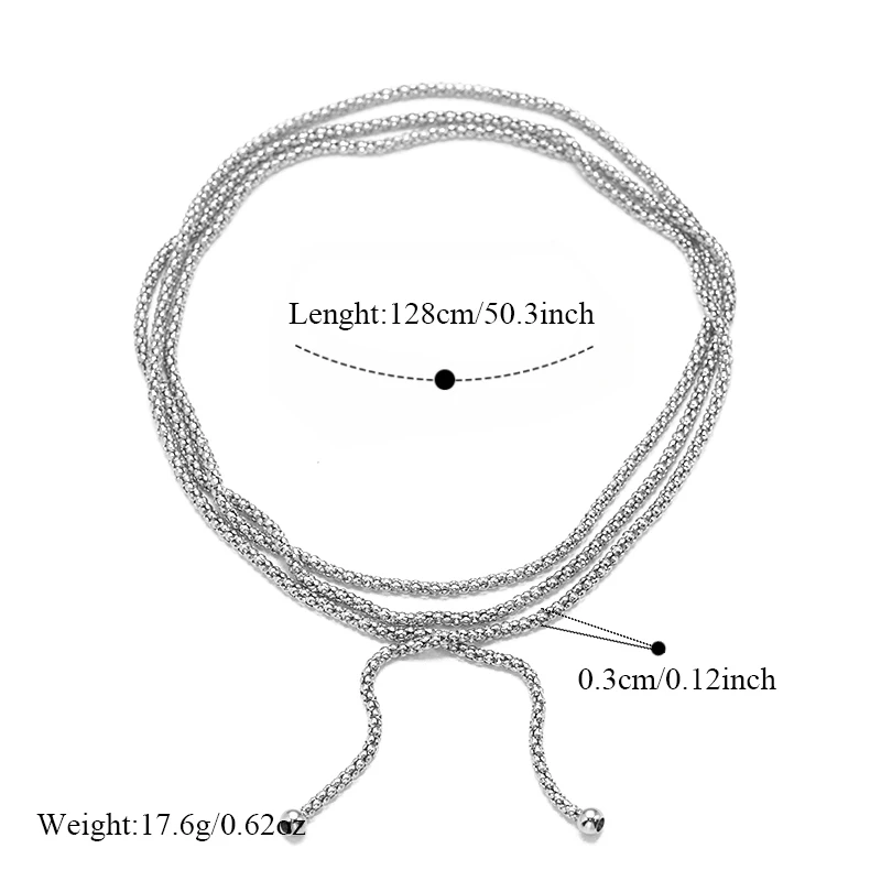 GANPUP 316l Edelstahl Metall Kurze Kette Choker Halskette für Frauen Modisches Collier Wasserdichte Halskette Schmuck Damengeschenk – Detail 13