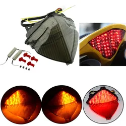 For Yamaha YZF R1 2004 2005 2006 Motorcycle Rear Tail Light Brake Turn Signals Integrated LED Light Brake Stop Light
