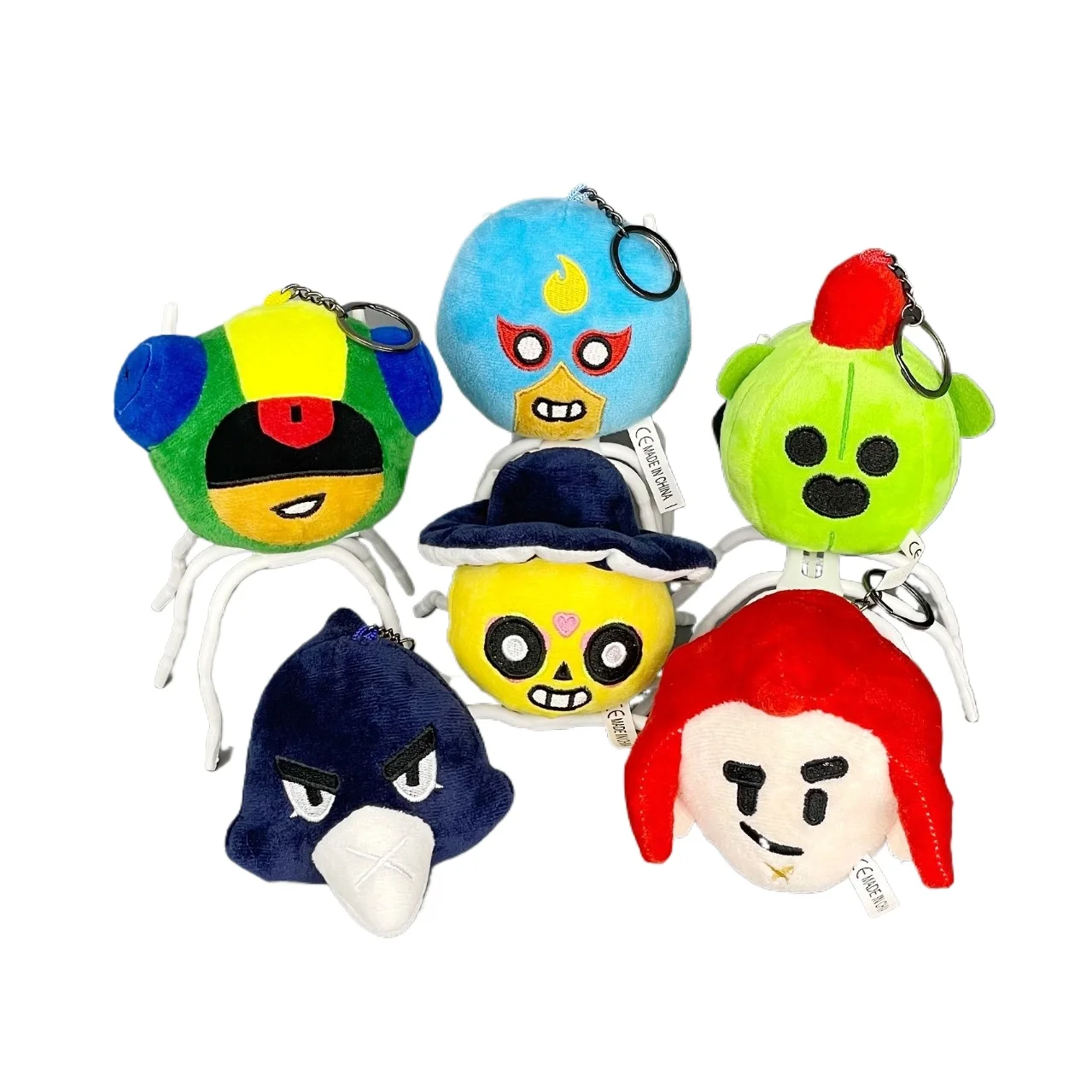 Kawaii Brawl Stars plush toy.cute bag pendant.creative car key pendant Backpack pendant delicate small gifts