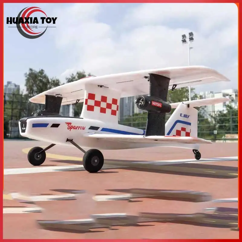 

Esky Rc Sparrow Biplane Remote Control Fixed Wing Airplane Epp Beginner Practice Outdoor Flying Hobby For Adult Enthusiasts