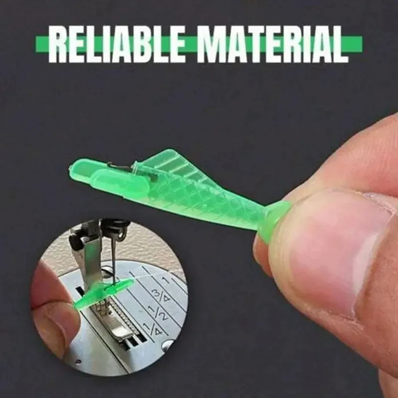 5/10/30PCS Mini Needle Threader DIY Tool Home Hand Sewing Machine Device Thread Needle Cross Plastic Stitch Sewing Accessories