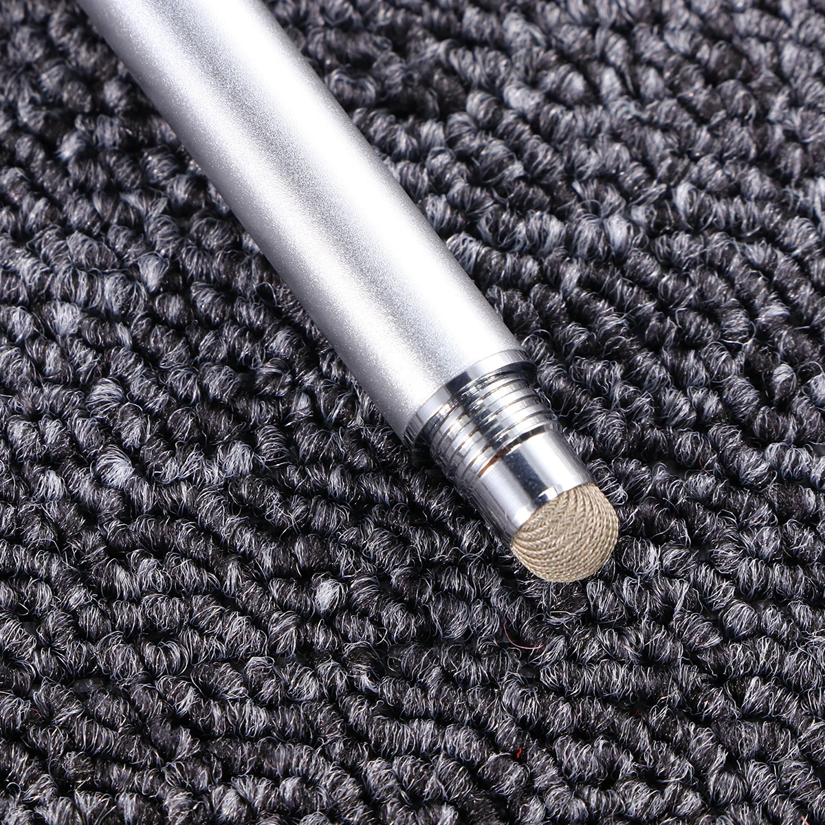 

2 In 1 Capacitive Stylus Pen Disc Fiber Tip Touch Screen Pen For Tablets Cell Phones Universal Gold 120Characters
