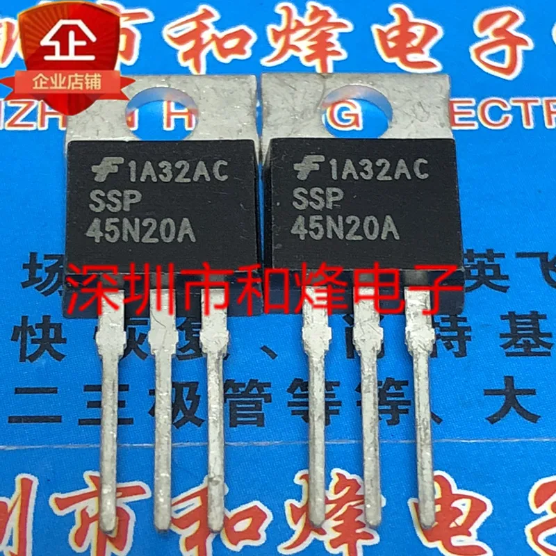 

30pcs original new SSP45N20A TO-220 200V 45A