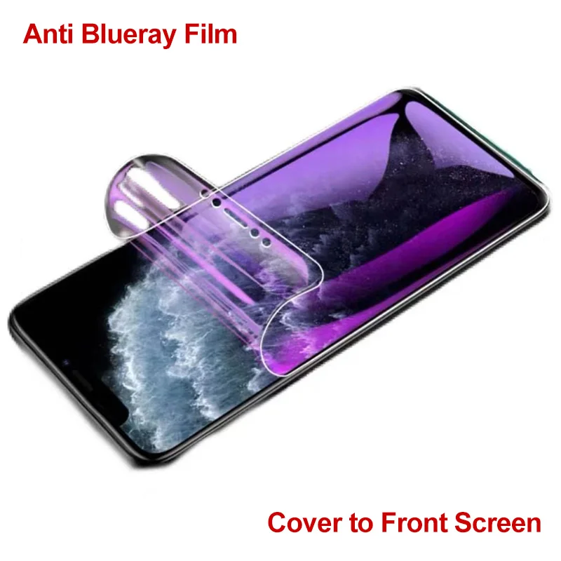 For Xiaomi Mi8 Mi 8 9 Lite 9T Pro 8SE 9SE 5 5X 5C 5 Plus Mi Max 2 3 Screen Protector HD Clear Matte Anti Blueray Hydrogel Film