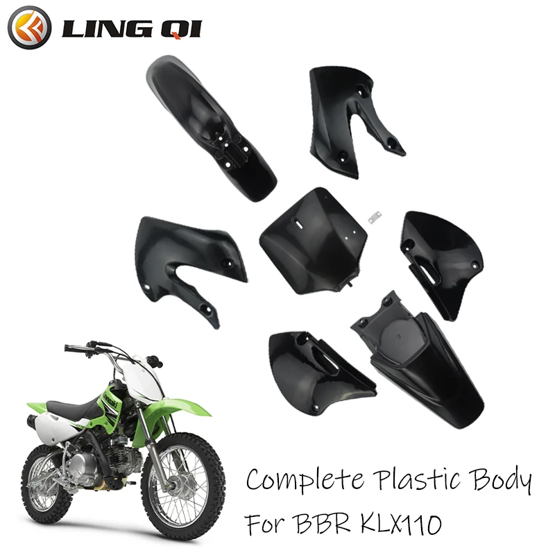 

Reusable PP Plastic Injection Fairing Body Kit Fit For BBR Dirt Bike Motorcycle Bodywork Set