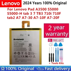 100% Original  New L13D1P31 Battery For Lenovo Pad A3500 S5000 S5000-H tab 3 7 TB3 710i 710F tab2 A7 A7-30 A7-10F A7-20F Bateria