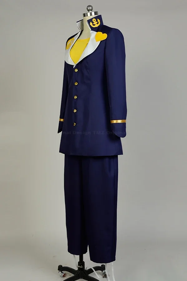 Disfraz de Cosplay de la aventura BBizarree de JJoJo, uniforme de Josuke Higashikata, disfraz de fiesta