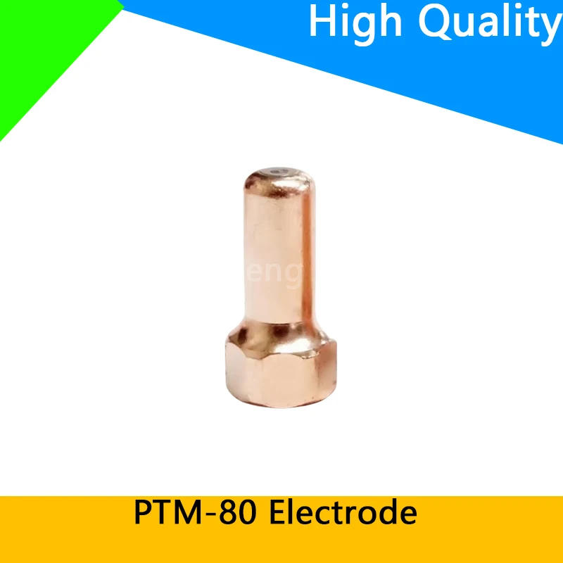 PTM-80 IPT80 PTM80 PT-80 pemotong Plasma elektroda obor 1.0mm 1.2mm 1.3mm ujung aksesoris las nosel Gas tembaga