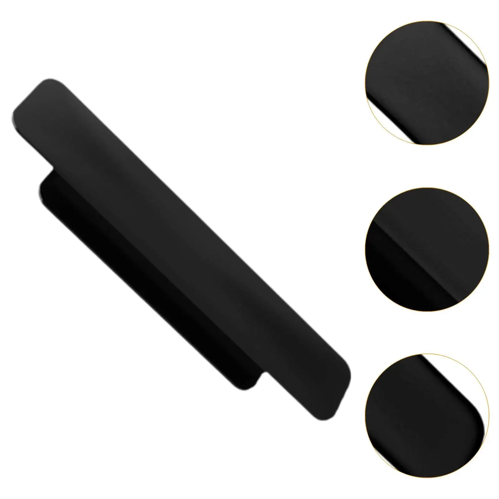 Modern Self Adhesive Door Handle Comfortable Grip Cabinet Drawer Pull for Interior Furniture Drawers