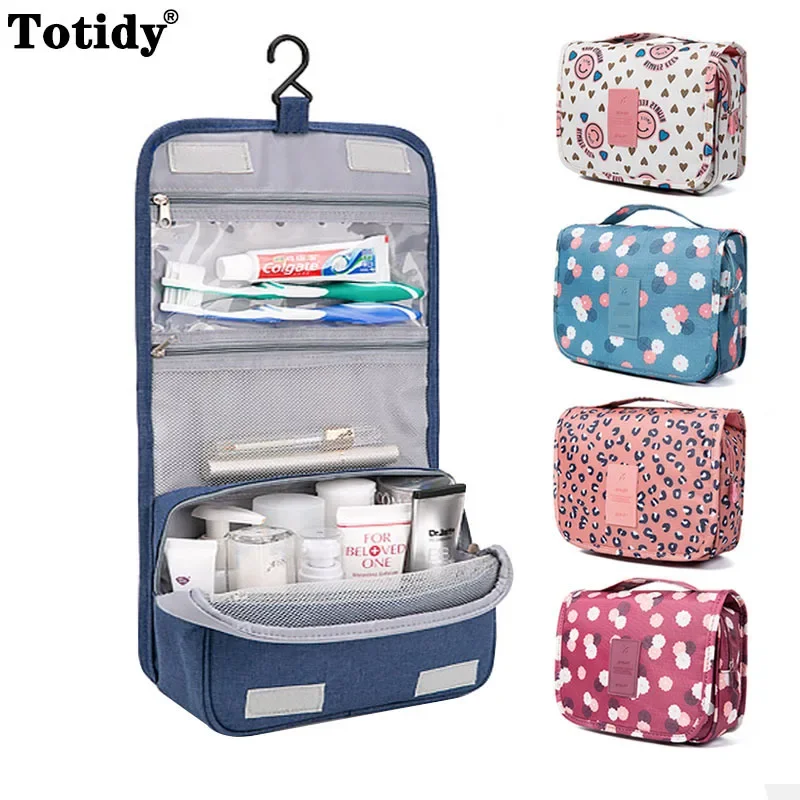 

Men Women Bathroom Make Up Bag Hanging Travel Storage Bags Waterproof Beauty Cosmetic Bag Personal Makeup Bags Wash Organizer