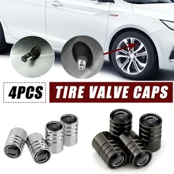 4pcs Car Tire Valve Stem Caps Wheel Car for Nissan Juke Note Qashqai Xtrail Tiida Altima 350z 370z Leaf Sylphy Teana Accessories