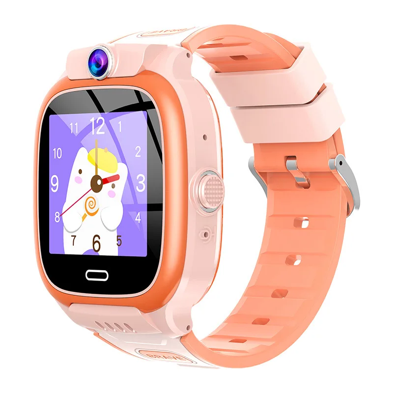 New Y66 Kid Smart Watch HD 1.44 inch Video Call 4G Wifi Position Location tracker SOS Waterproof Sim Card  Fuel injection Watch
