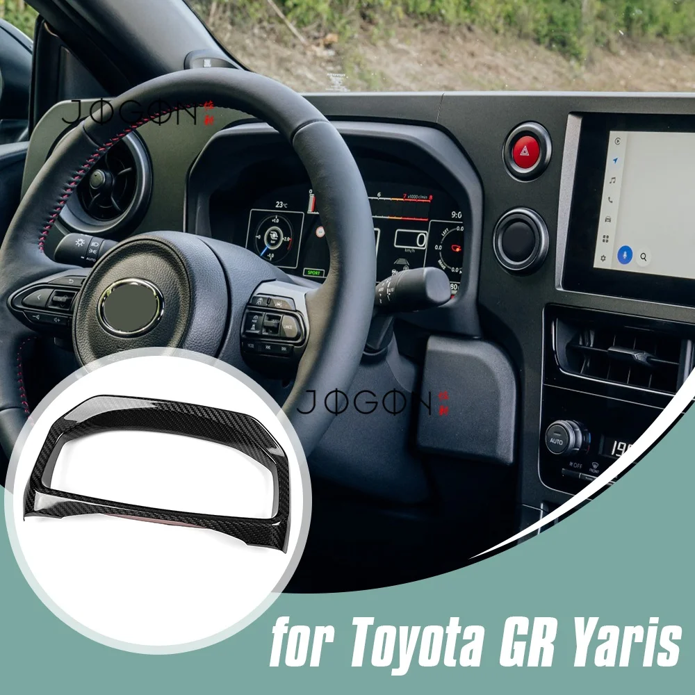 

Накладка на панель приборов из сухого карбона для Toyota GR Yaris 2025 2026