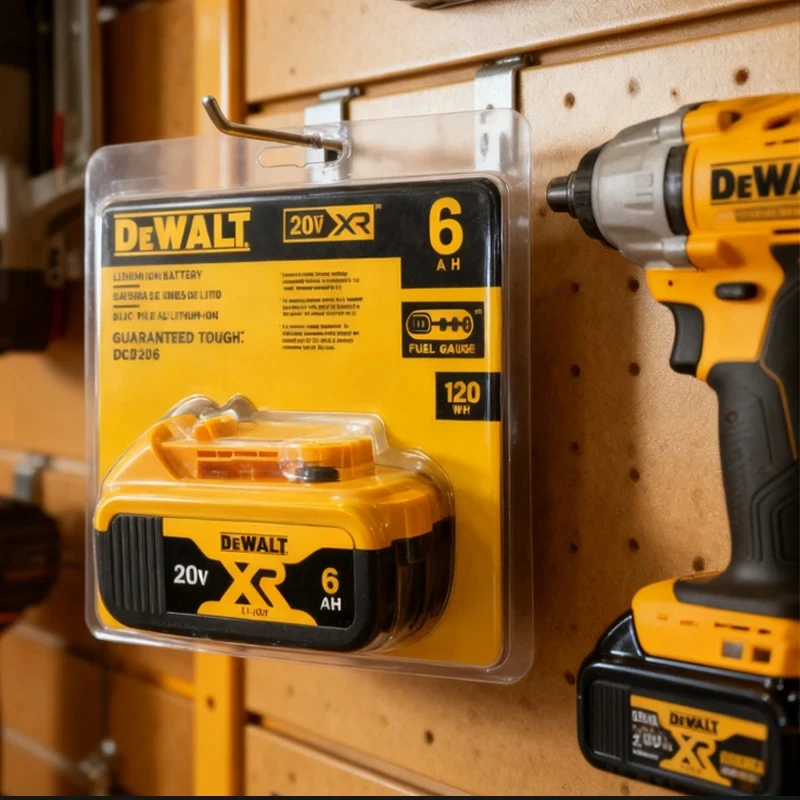 100% Genuine Dewalt 20V Battery, 5AH/6AH Rechargeable Lithium Ion Battery, Dewalt DCB205 DCB206 Power Tool Replacement Battery