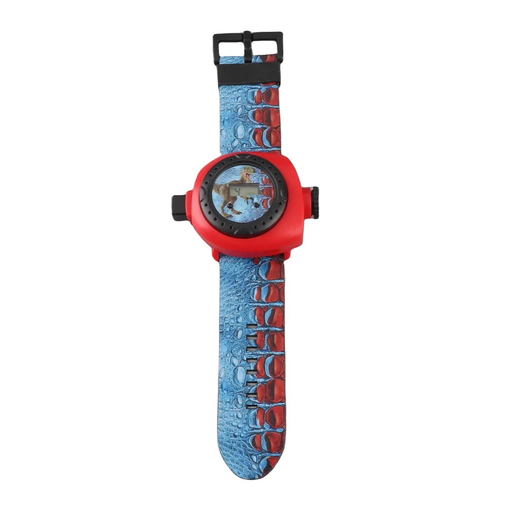 3D Pattern Children Projector Watch 24 Patterns Projection Function Projector Watch Toy Kids Story Educational Toy