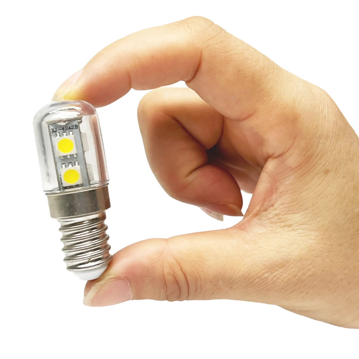 10X Led Corn Light Bulb 220V Mini 5050 E17 E14 E12 Led Fridge Smd Lamps For Refrigerator Range Hood Lighting Home Decor Saving image 4
