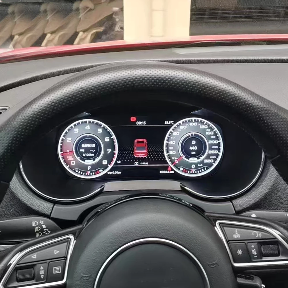 

Car Digital Cluster Virtual Cockpit for Audi A3 S3 2014-2021 Multimedia Player Dashboard Speed Meter Screen Headunit Electronic