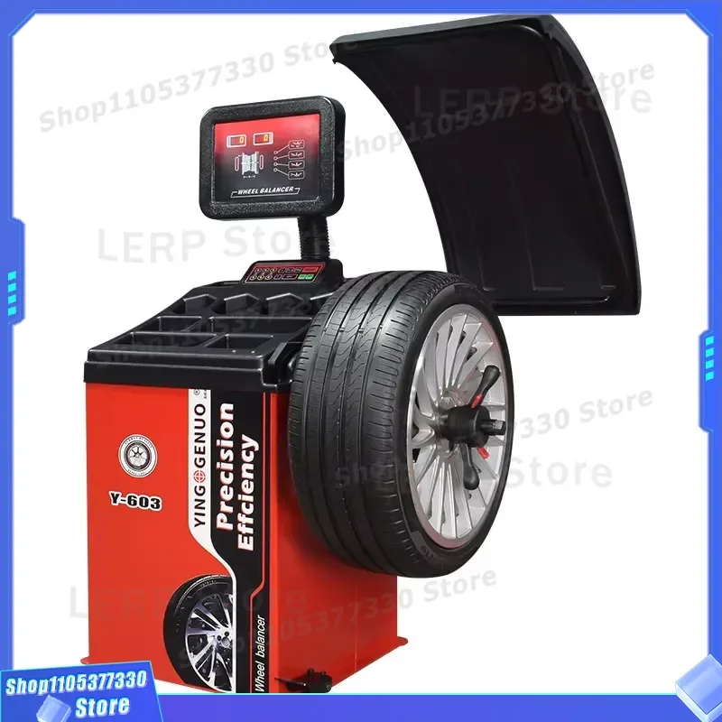 2026 Fully Automatic Dynamic Wheel Balancer for Small and Medium Cars China Auto Repair Tire Balancing Machine Equipment