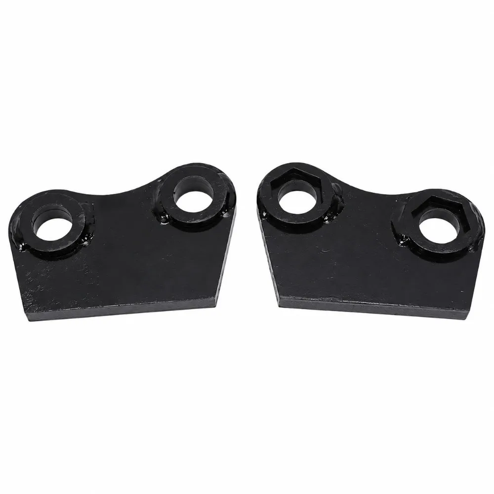 2pcs Weld On Design Mini Excavator Bucket Ears Universal Fit Weld On Bucket Brackets Excavator Bucket Pin Ears