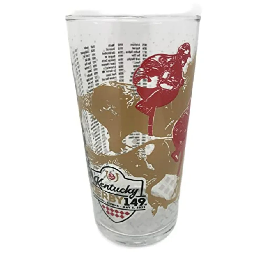 20202023 Official 146147148149th Mint Julep Glass Officially Licensed 12 oz Glass for Bourbon Enthusiasts and Collectors Ideal