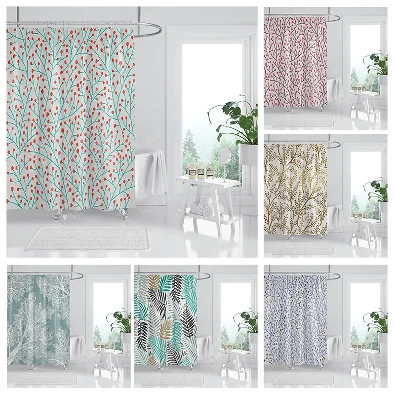 Waterproof fabric shower curtains Bathroom curtain accessories Bath curtain for shower 180x200cm 240*200 anime boho decoration