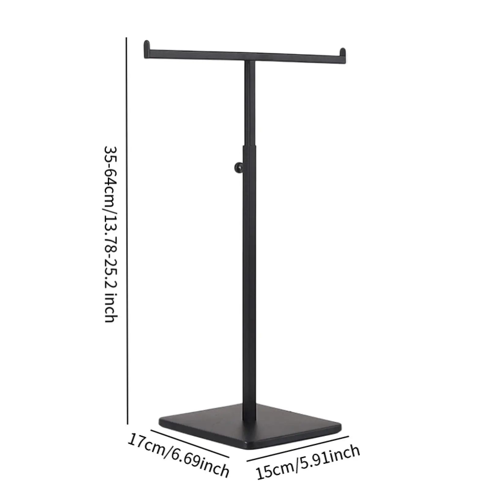 Purse Display Stand Ornament Double Hook Hanging for Store Retail