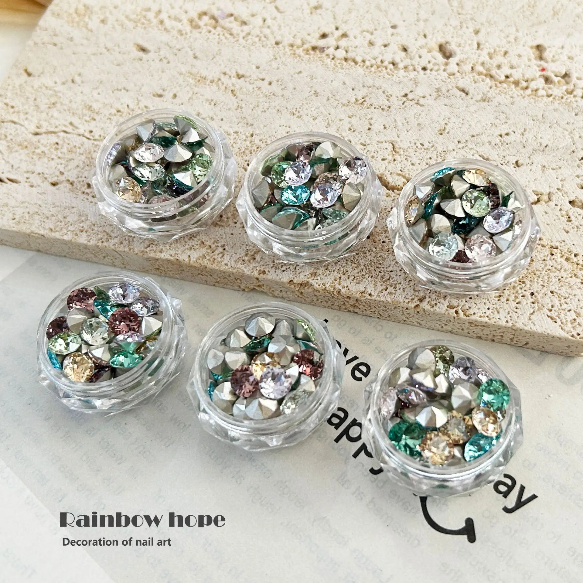 Nail Art Jewelry Color Diamond Decoration Nails Accessories