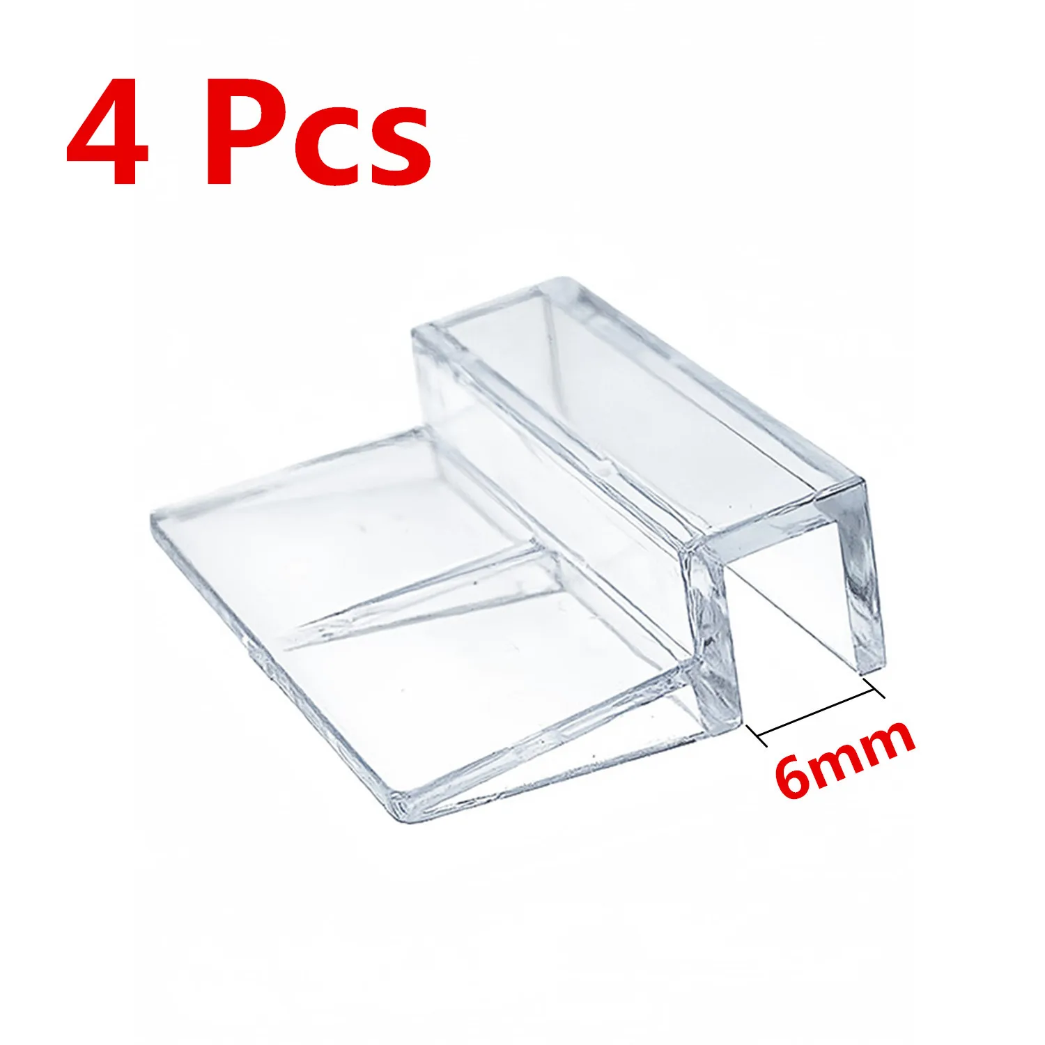 5/6/8/10/12mm Aquarium Acryl Clips Glas Abdeckung Unterstützung Halter Transparent Aquarium Abdeckung Platte halterung Aquarium Zubehör
