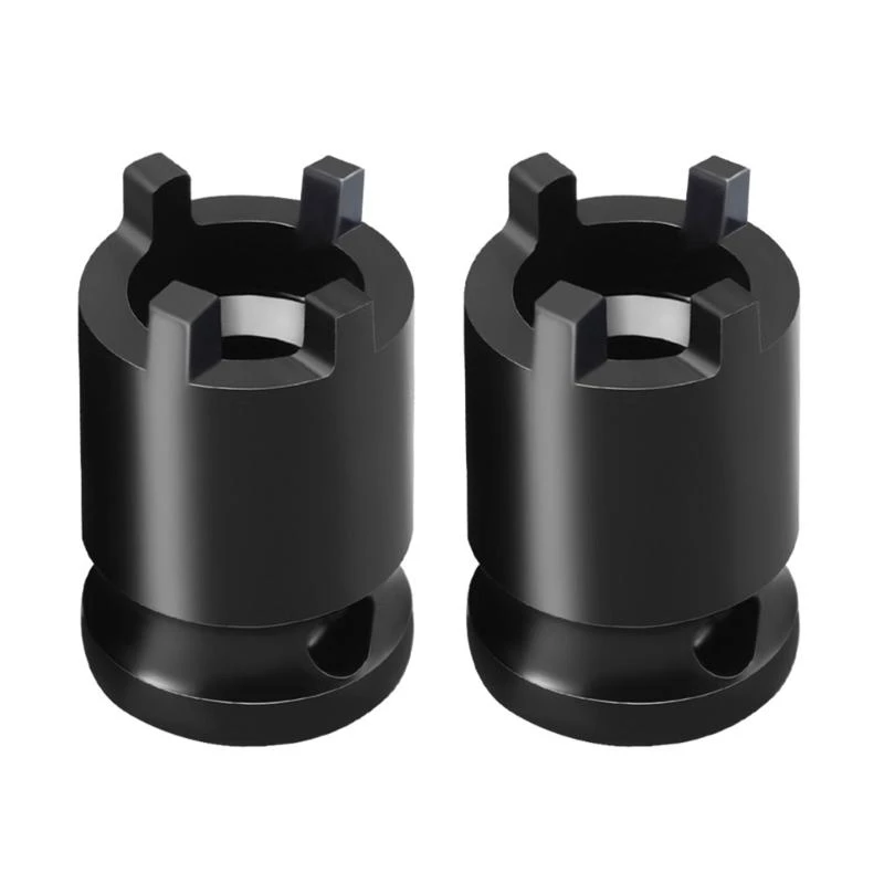 

652F Pack of 2 Durability Grinder Wrench Socket Adapter with 1/2Inch Adapter 4Pin Spanner for Cordlessly Power Tool Use