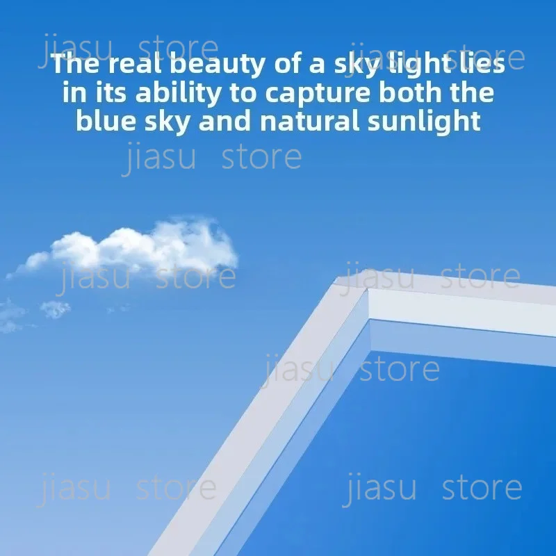 Suitable for ultra-thin embedded skylight ceiling lights, providing lighting for bedroom and lounge environments