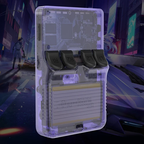 Imagen 2 del producto Consola de juegos portátil retro AISLPC R36S - Pantalla IPS HD de 3,5"" Emulación Linux Múltiples colores 64GB / 18+ juegos clásicos