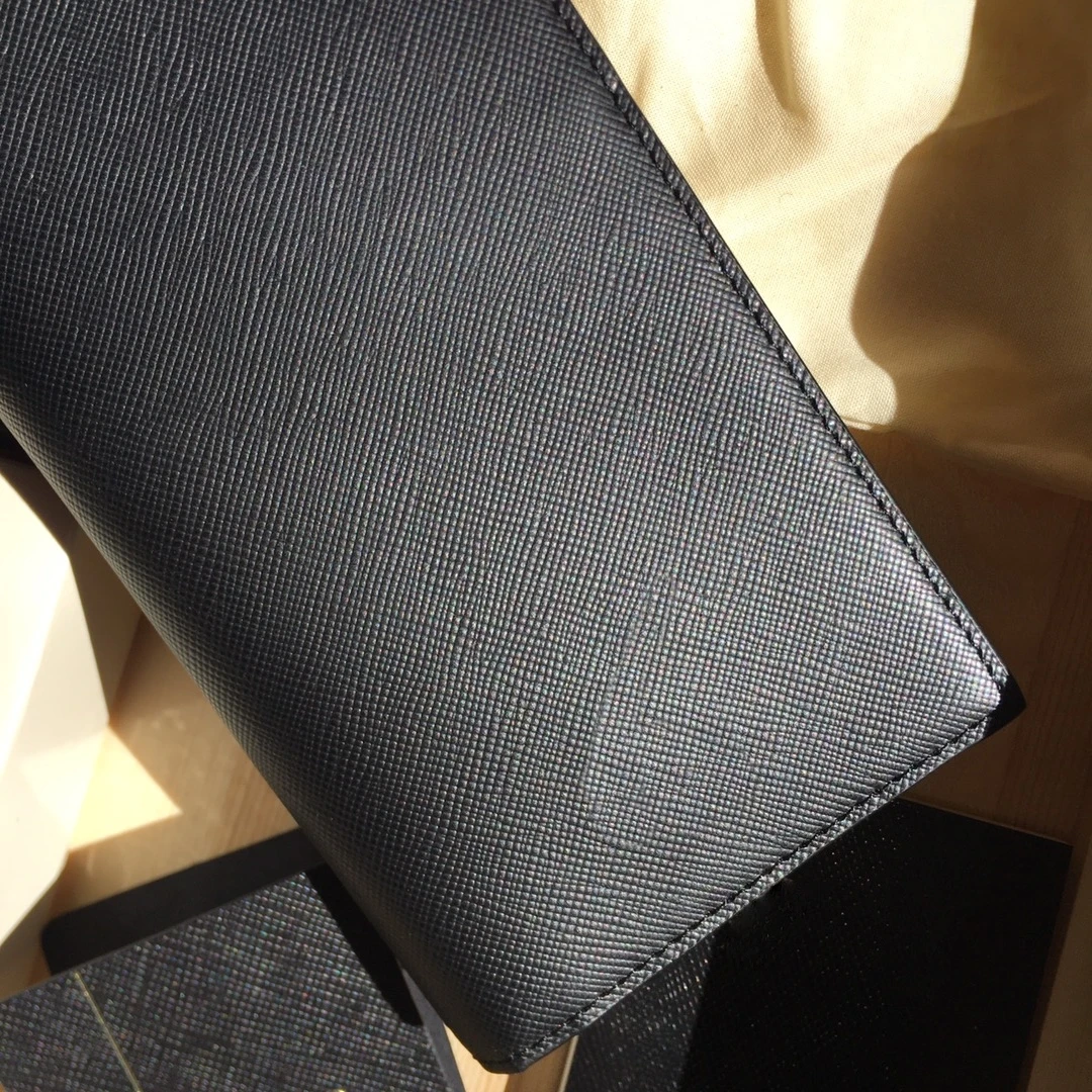 113207#189200 Handmade Suit Wallets Luxury Brand Leather Collection 4810 Westside Clutch Card Holder Money Clips Holiday Gift