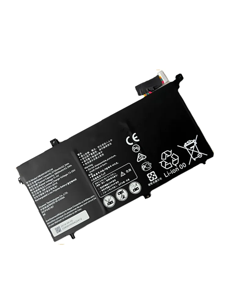 Batería de ordenador portátil HB46K497ECW para Huawei Matebook D 2018, PLW19, MRCW60, 11,4 V, 42.2Wh, 3700mAh, nueva