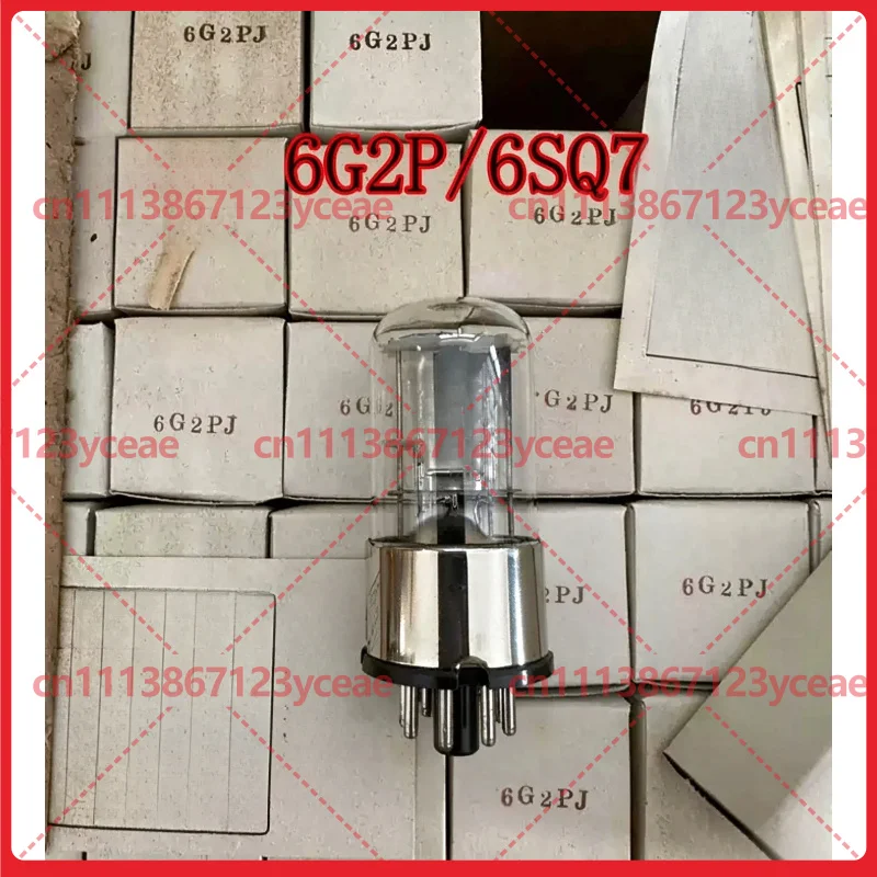For Shuguang Early Version 6G2P Vacuum Tube with Original Box, Direct Replacement for Nanjing 6SQ7 Audio Valve