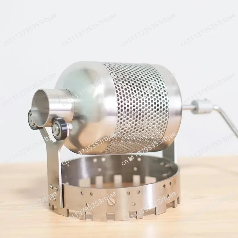 Semi-straight fire Japanese-style household hand-cranked coffee bean roaster Coffee hand-net hand-cranked bean roaster