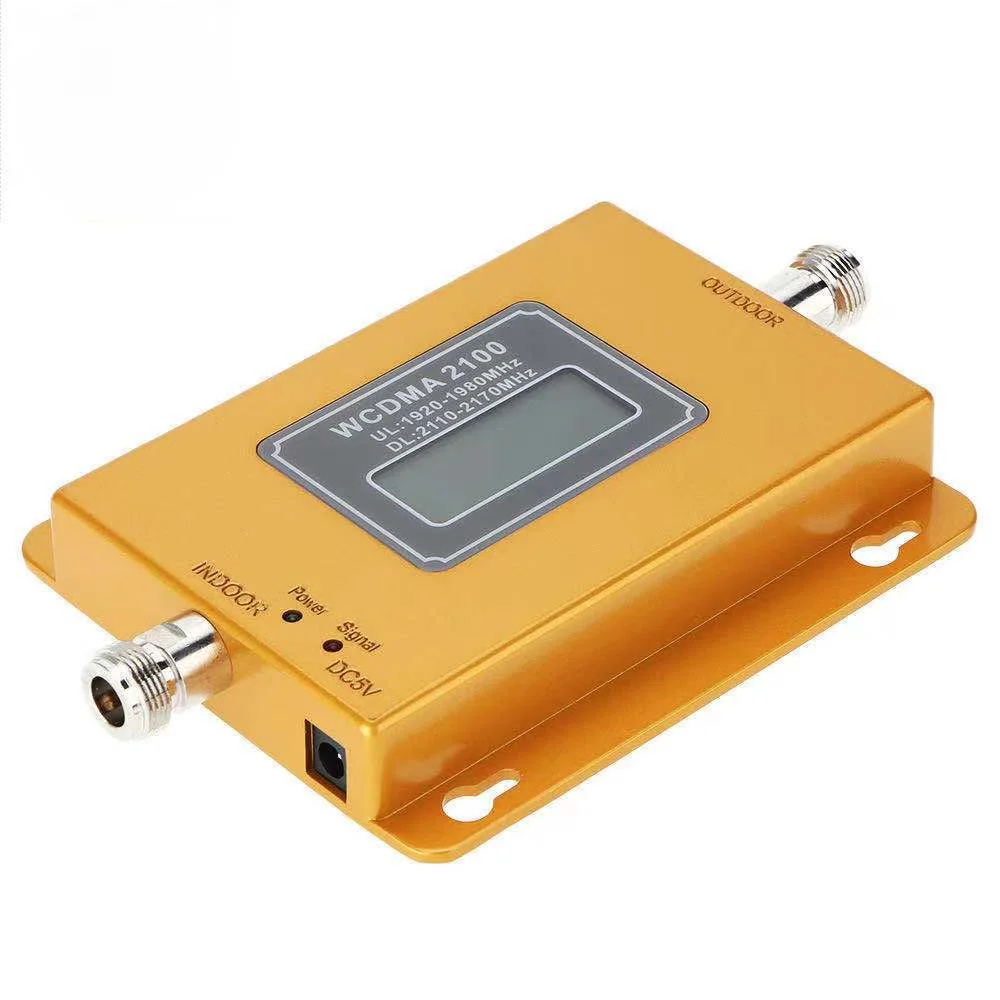 Intelligent display 3G golden 2100 mobile phone signal amplifier signal intensifier sucker foreign trade suit extender repeater