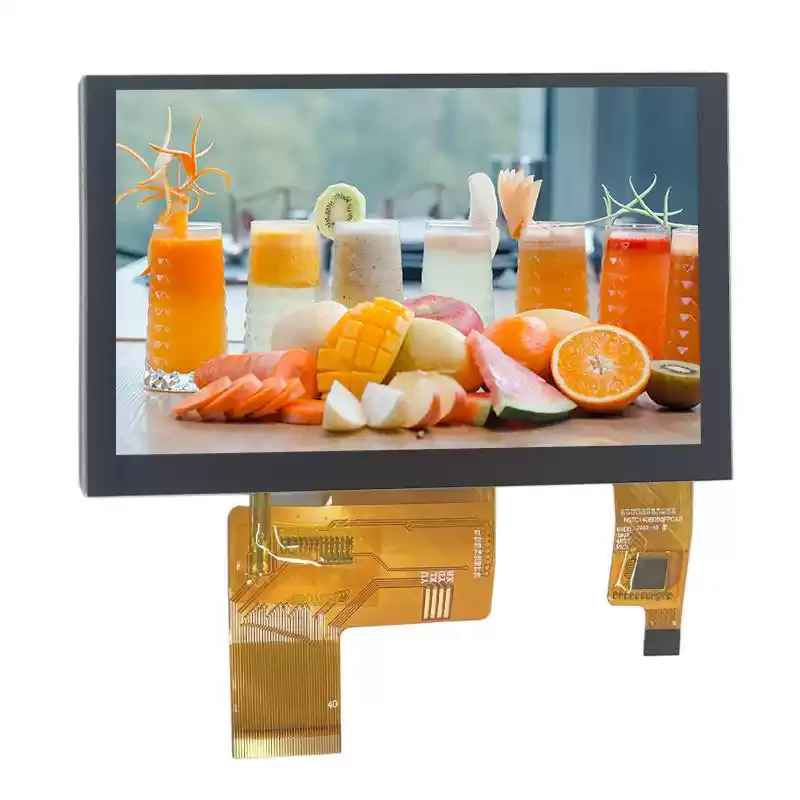 5 Inch RGB LCD Capacitive Touch Screen, 40PIN, 800×480 Resolution Display Panel