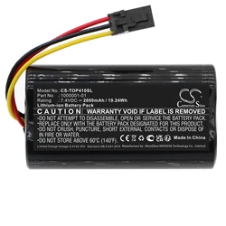 Topcon battery for SR GPS Hiper GPS SR TPSWT41 1000001-01 2600mAh