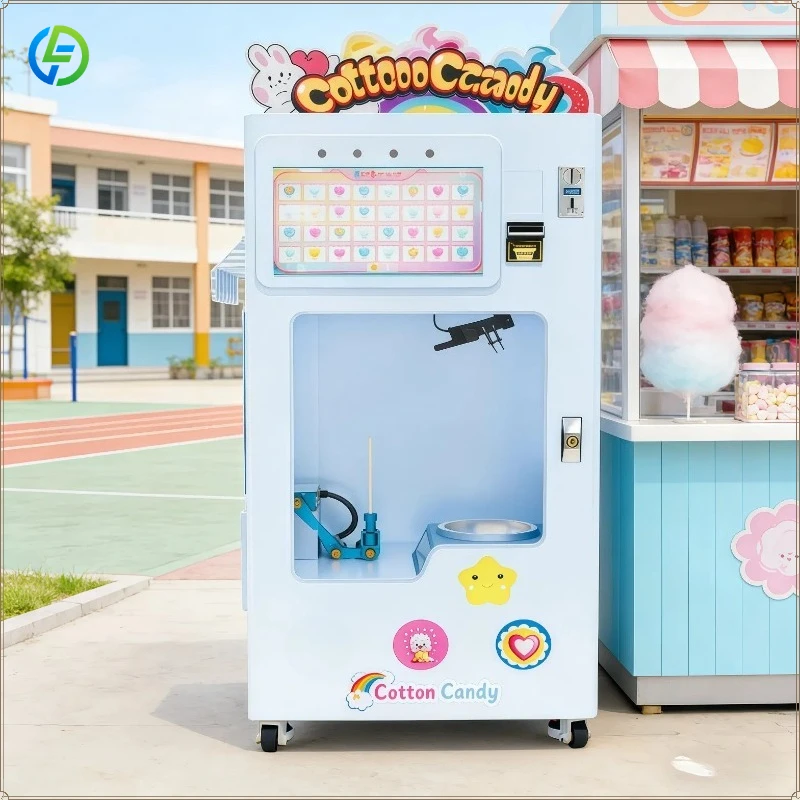 Smart Cotton Candy Vending Machine for Quick Self-Service Treats FL Customized