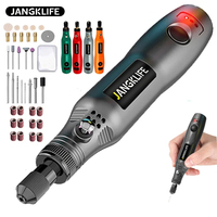 USB Cordless Rotary Tool Kit Woodworking Engraving Pen DIY For Jewelry Metal Glass Mini Wireless Drill